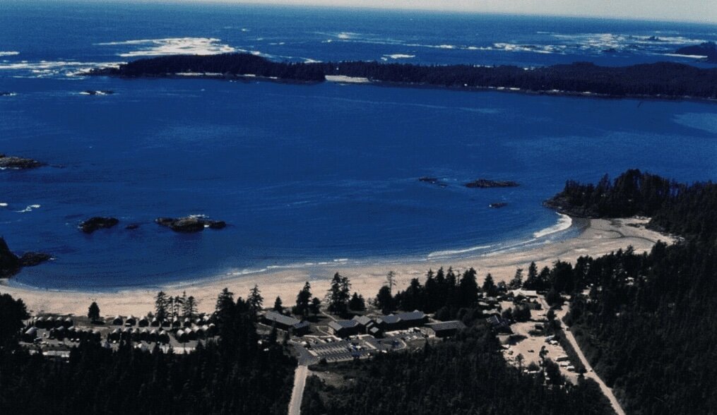 aerial view of Best Western Tin Wis Resort