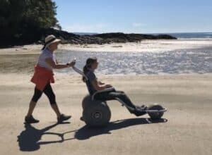Sand Rider beach wheelchair
